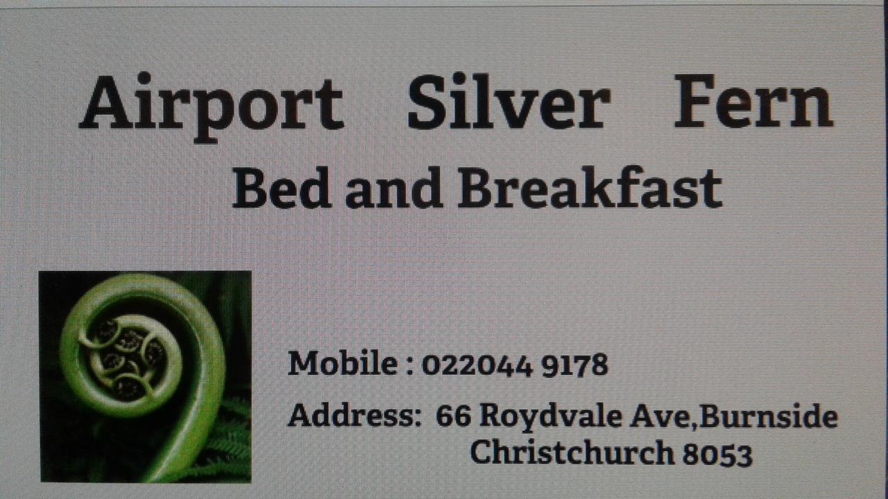Airport Silver Fern Accommodation Christchurch Kültér fotó